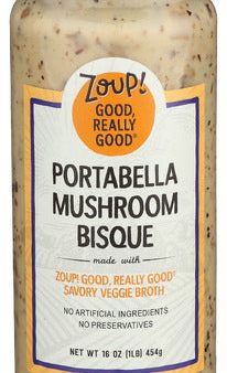 Bisque Mushroom Portabll - 16 OZ (case of 6) on Sale