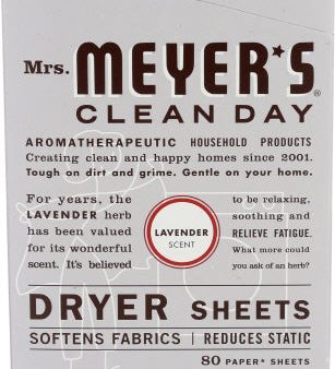 Dryer Sheet Lavender - 80 PC (case of 12) Online Sale