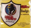 Dick Tracy Metal Detective Badge on card Walt Disney Online