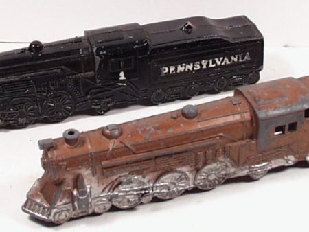 Tootsietoy 2 Pennsylvania Steam Loco. 6  For Sale