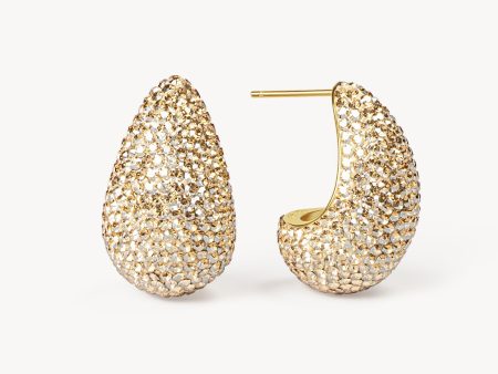 Dream Puff™ Sparkle Stud Earrings Fashion