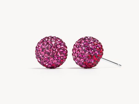 Cupid Sparkle Ball™ Stud Earrings Hot on Sale