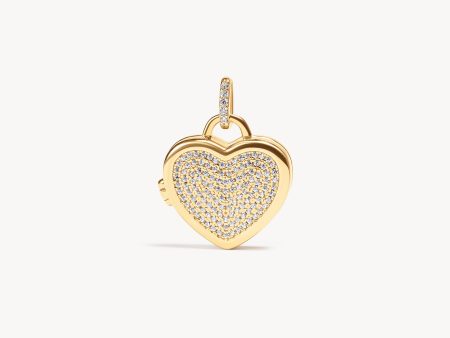 Heart Locket Charm For Cheap