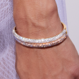 Ballet Slipper Sparkle Cuff Bracelet Online now