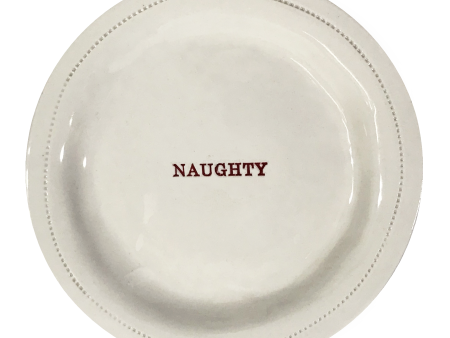 Naughty.-  6  Porcelain Round Dish Online Hot Sale