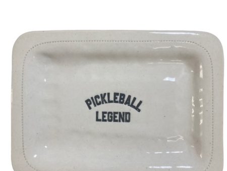 Pickleball legend - porcelain dish. Online Hot Sale