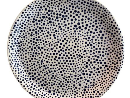 Unique Hand Painted Platter (dots version 2.0) For Discount