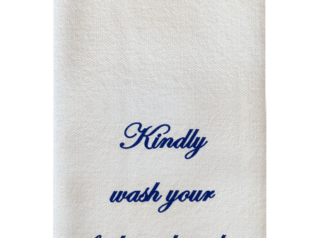 Kindly Wash Your Fucking Hands. - Disposable Guest Towels For Discount