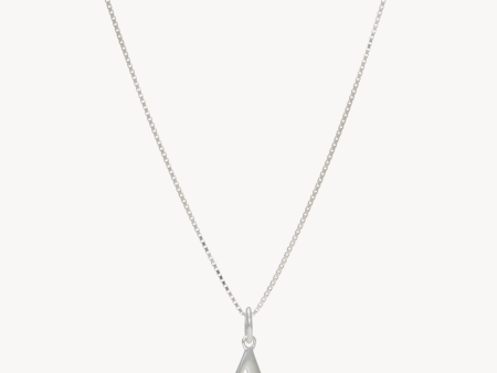 Silver Letter Necklace Sale