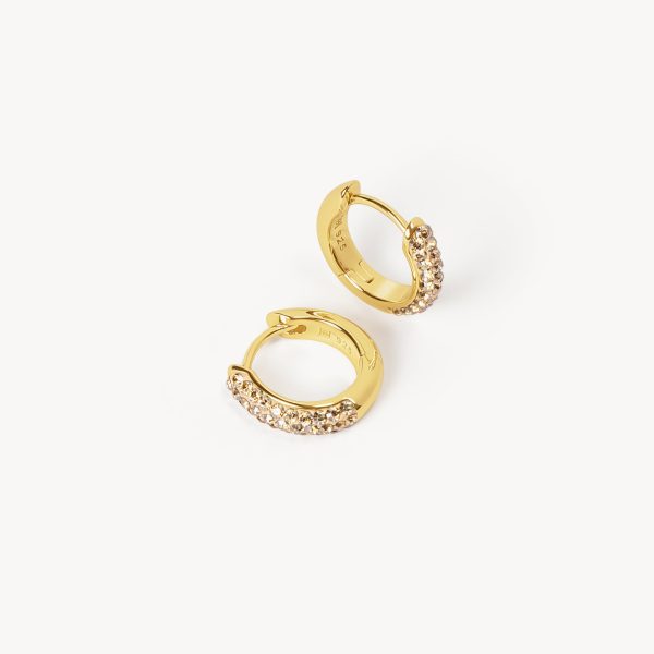 Always On Sparkle Hoop Earrings Online now