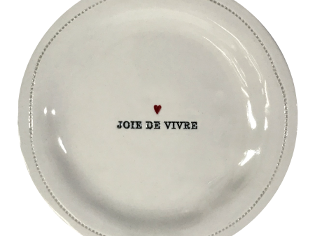 Joie De Vivre.- Porcelain Round Fashion