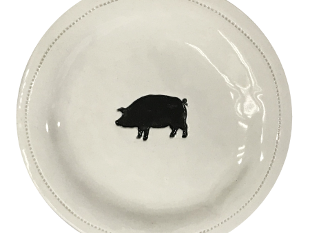 Pig-Porcelain Round Online Sale