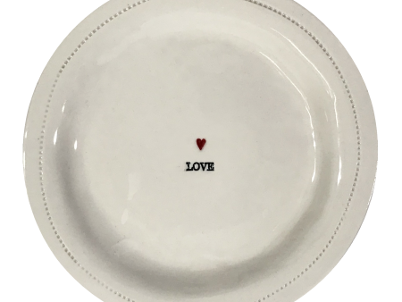 Love. Porcelain Round For Cheap