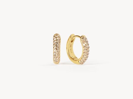 Always On Sparkle Hoop Earrings Online now