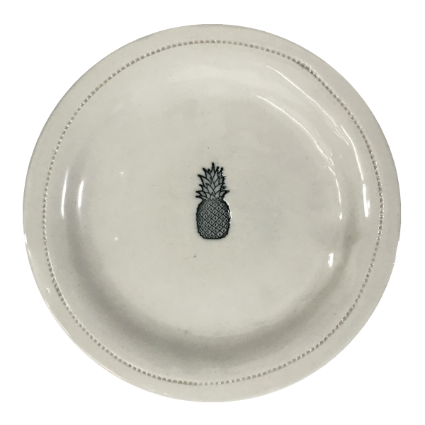 Pineapple.-Porcelain Round Online