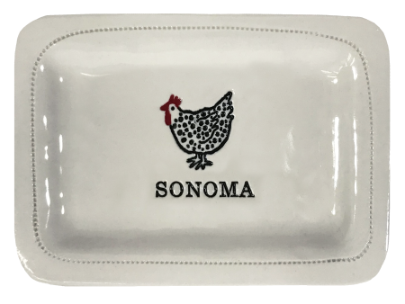 CUSTOM- Sonoma w chicken.-4x6 Custom Porcelain Hot on Sale