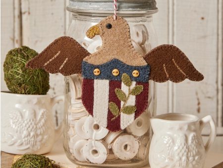 Americana Eagle Ornament For Discount