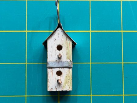 Primitive Little Birdhouse Charm Fashion