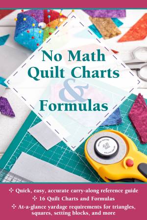 No Math Quilt Charts & Formulas - Updated For Discount