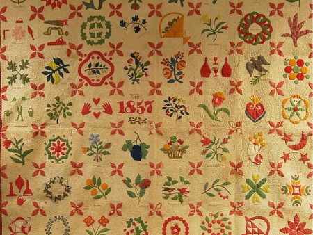 The 1857 Album Quilt Block of the Month For Sale