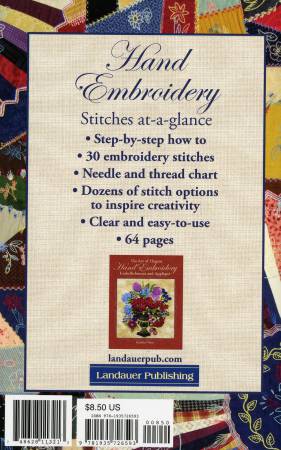 Hand Embroidery Stitches at-a-glance For Cheap