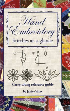 Hand Embroidery Stitches at-a-glance For Cheap